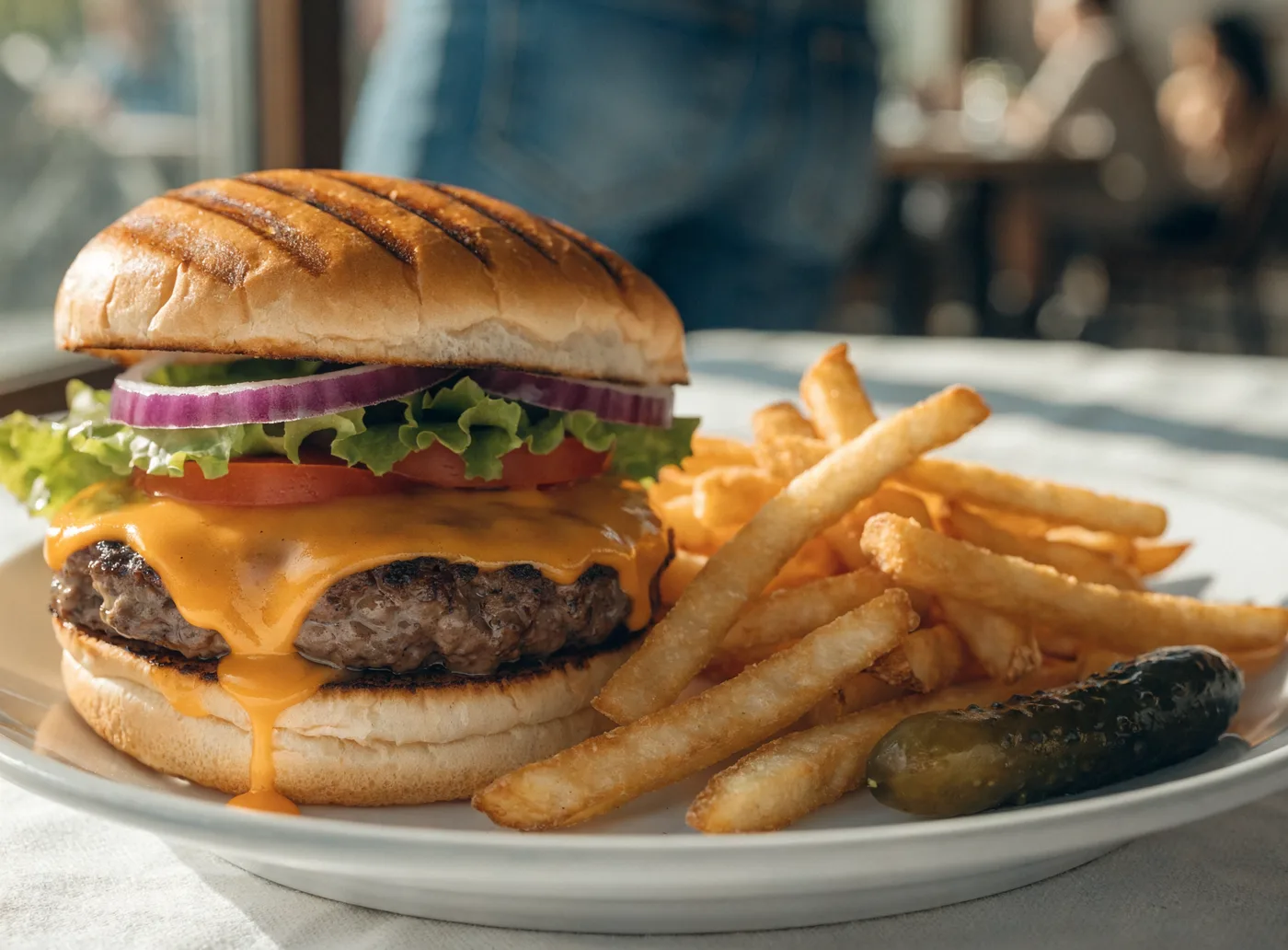 Homemade Burgers at Robin's Nest Belmar